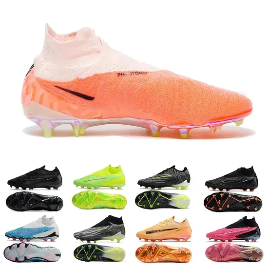 Hot Sale Football Shoes Phantom Gx Phantom Gt2 Elite Df Fg Blaze Limited Edition Polo Anti