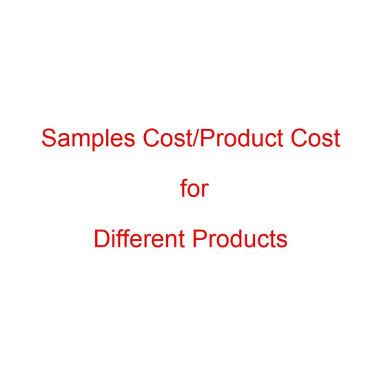 (Pay Online) Samples Charge/Product Charge for Different Products 