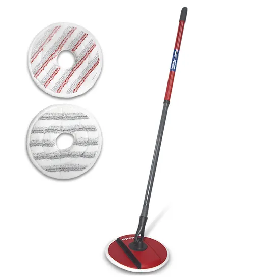 Thickened Mop Head Replacement Head Rotating Mop Head Fiber Round Head Good God Mop Head Mop Accessories 