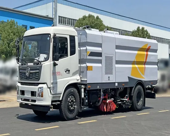 DFAC Washing and Sweeping Car Vacuum Sweeping Car 4 Tons Water Tank 4 Tons Garbage Can 