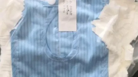 Anti Static Cleanroom Mops Knitted Stripe ESD Fiber 