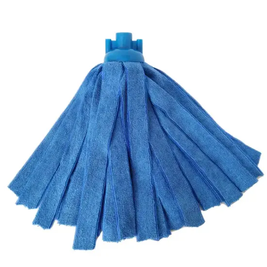 Micro Fiber Cleaning Cloth Absorbent Microfiber Rotating Plastic Head Mop Strip Cloth Replacement Mop Heads Microfiber Cloth for Mop 
