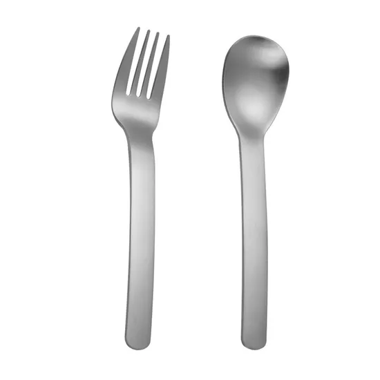 Reusable Traveling Utensils Set Stainless Steel Portable Spoon Fork Cutlery 