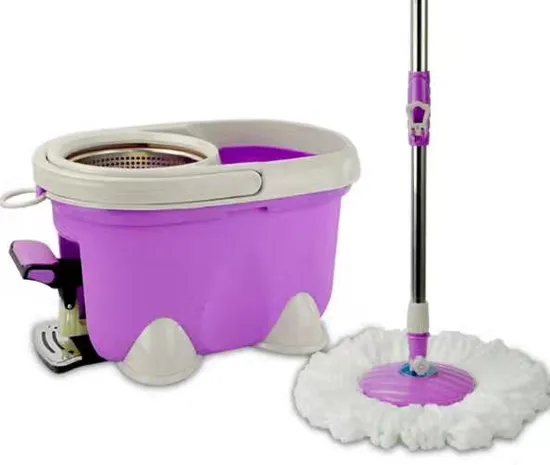 Chinese Made Rotating Mop Bucket Set with 2 Replaceable Ultra