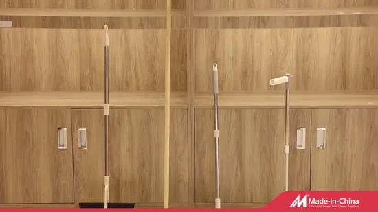 Household Cleaning Plastic Fine Soft Bristle Broom and Dustpan Set 