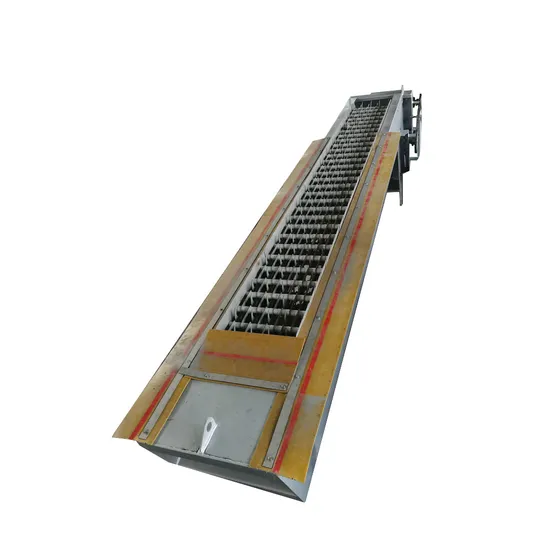 Dairy Farm Waste Water Slurry Management Garbage Conveyor 