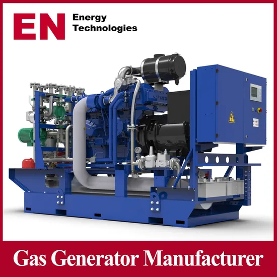 1250kw Natural/Biogas/Biomass/LPG/Propane/Hydrogen/High Power/Container/Sewage Gas Generator Set for Natural Gas Production, Kitchen Waste Biogas Cogeneration 