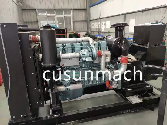 200kw Biogas Engine Generating Sets for Municipal Waste to Energy Plant 