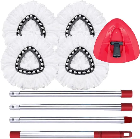 Brighthomey Microfiber Mop Heads Pads Quick