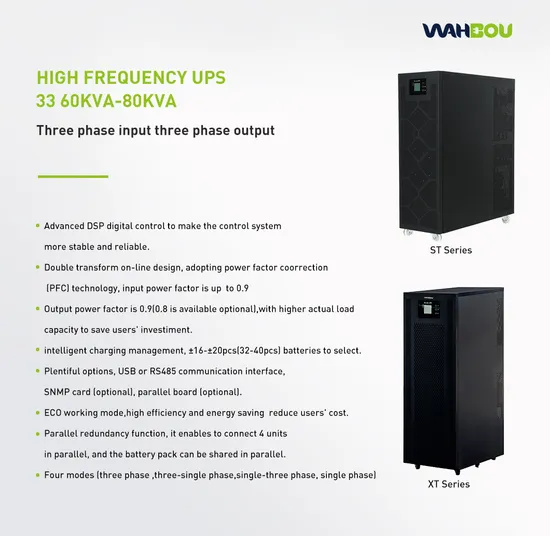 Wahbou High Frequency Three Phase Input Three Phase Output 60